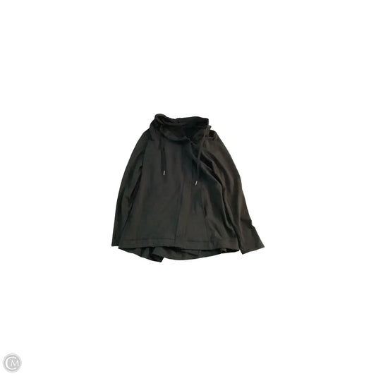 Athletic Jacket By Lululemon In Black, Size: 12