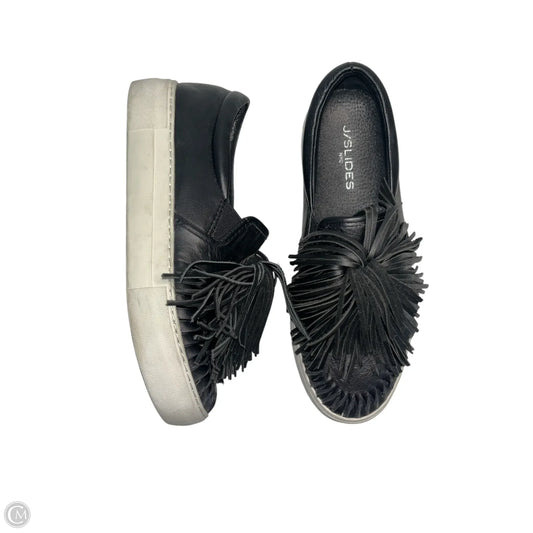 Shoes Flats By J Slides In Black, Size: 8.5