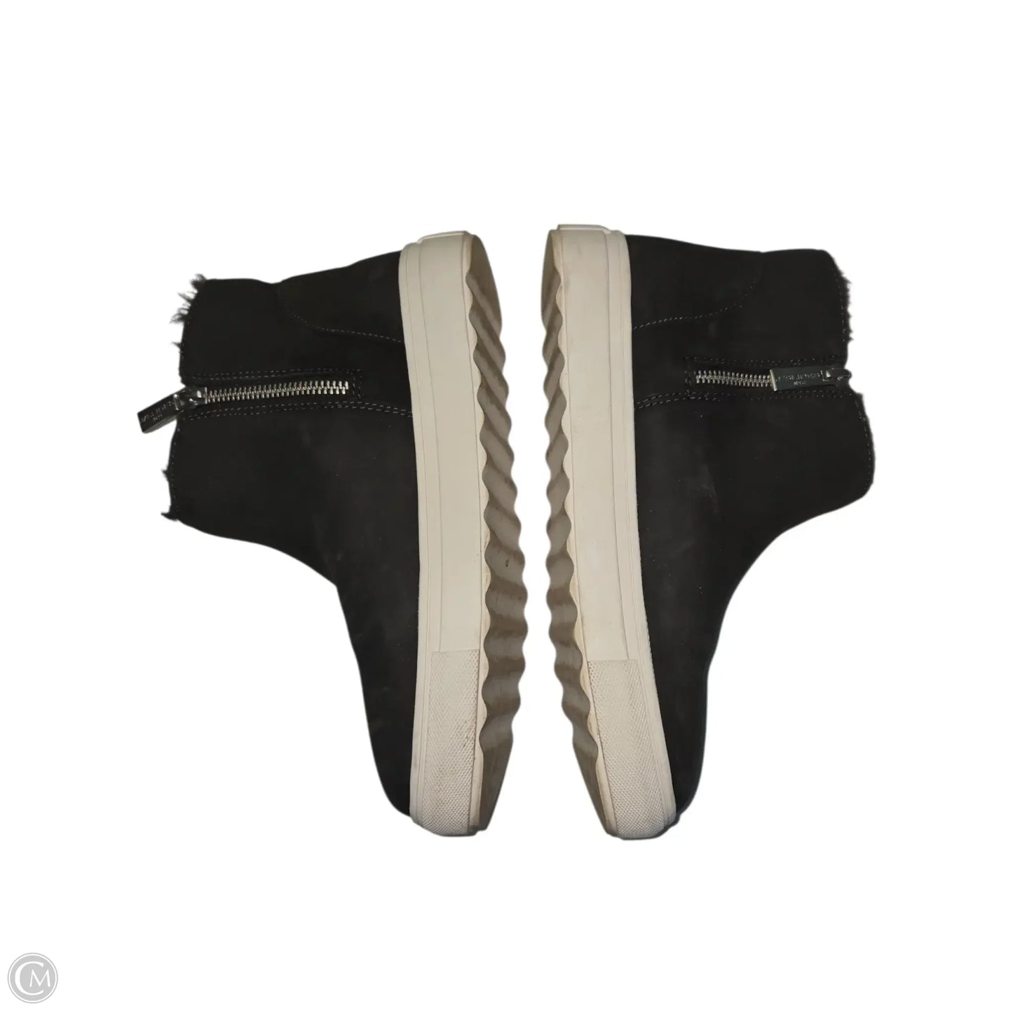 Boots Ankle Heels By J Slides In Grey, Size: 8.5