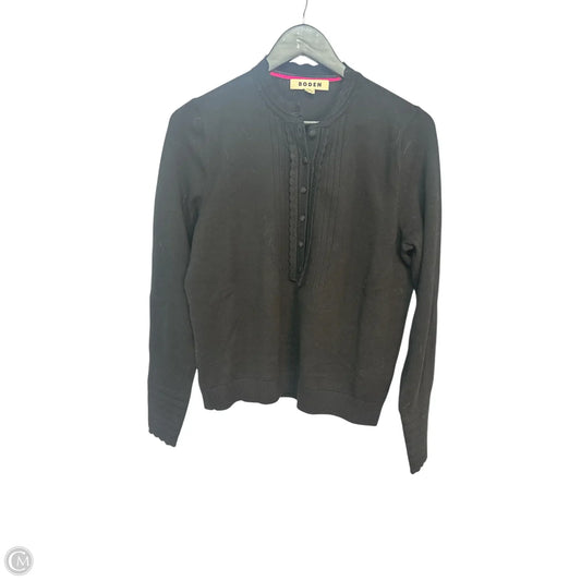 Top Long Sleeve By Boden In Black, Size: M