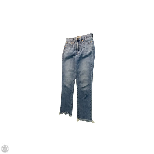 Jeans Skinny By Madewell In Blue, Size: 4