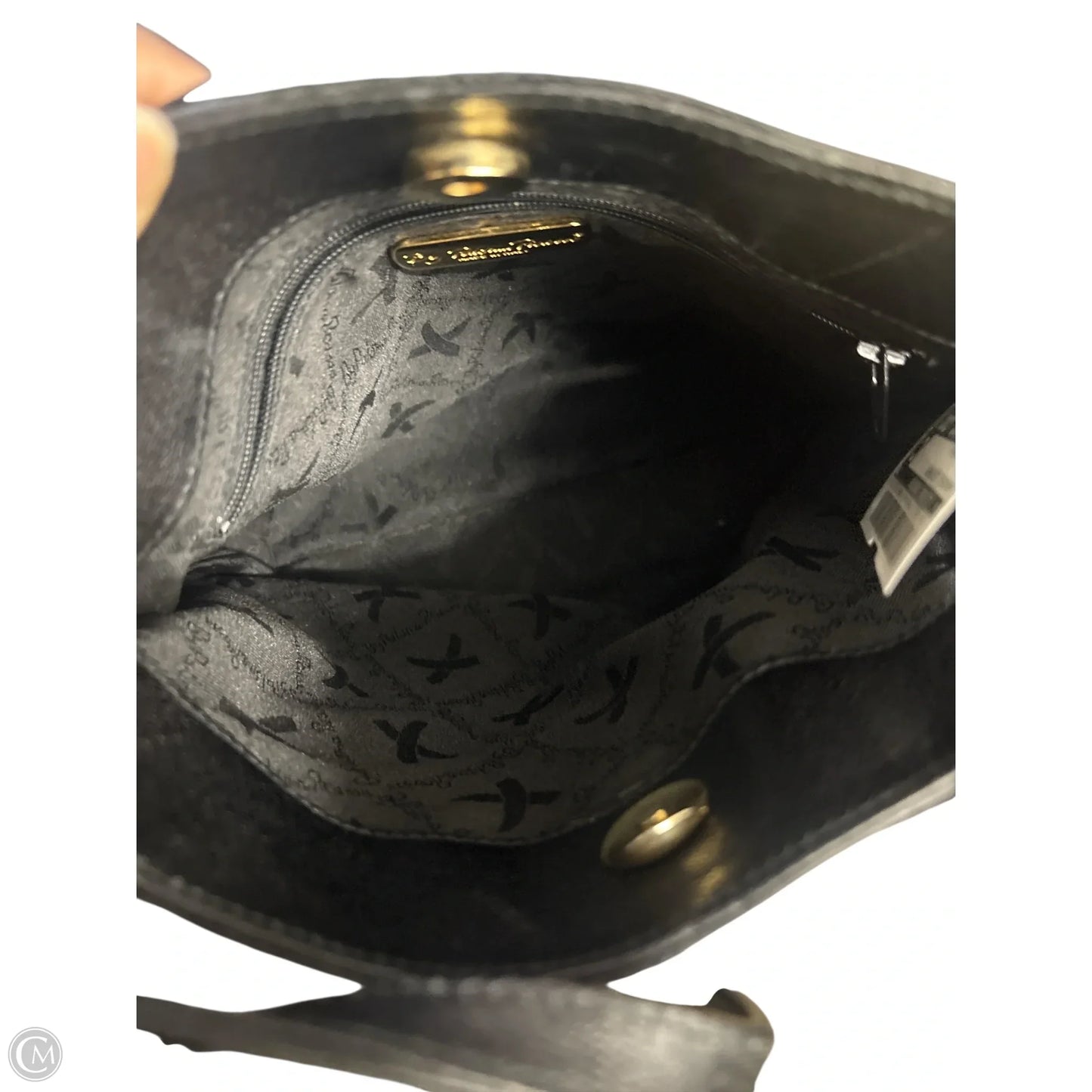 Handbag Leather By Paloma Picasso, Size: Medium