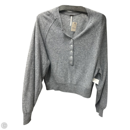 Sweater Cashmere By Free People In Grey, Size: S