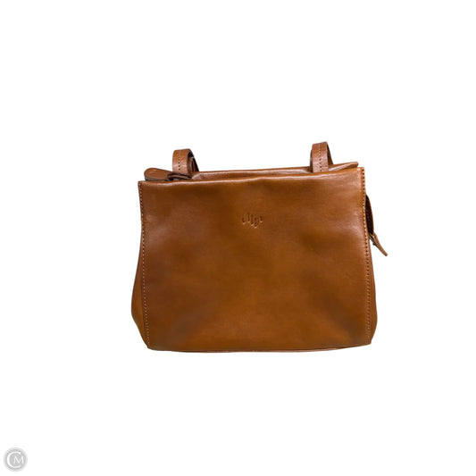 Handbag Leather By Clothes Mentor, Size: Medium
