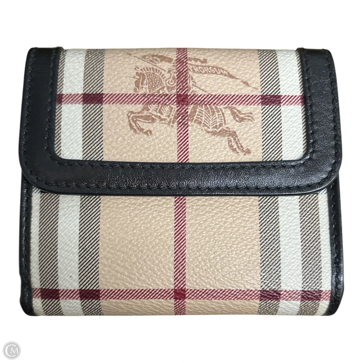 Wallet Luxury Designer By Burberry, Size: Medium
