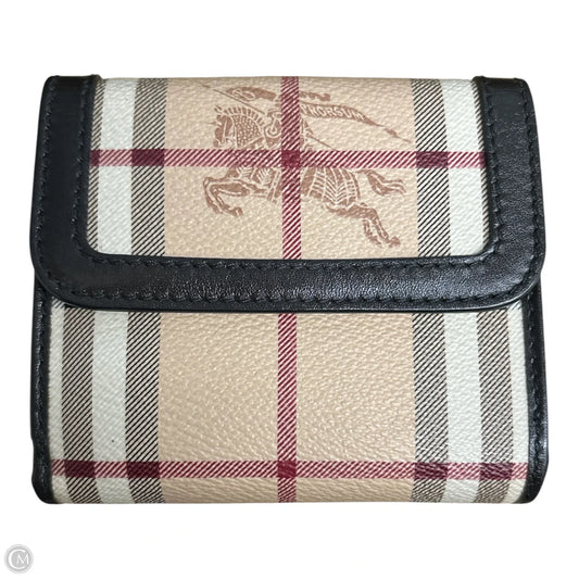 Wallet Luxury Designer By Burberry, Size: Medium