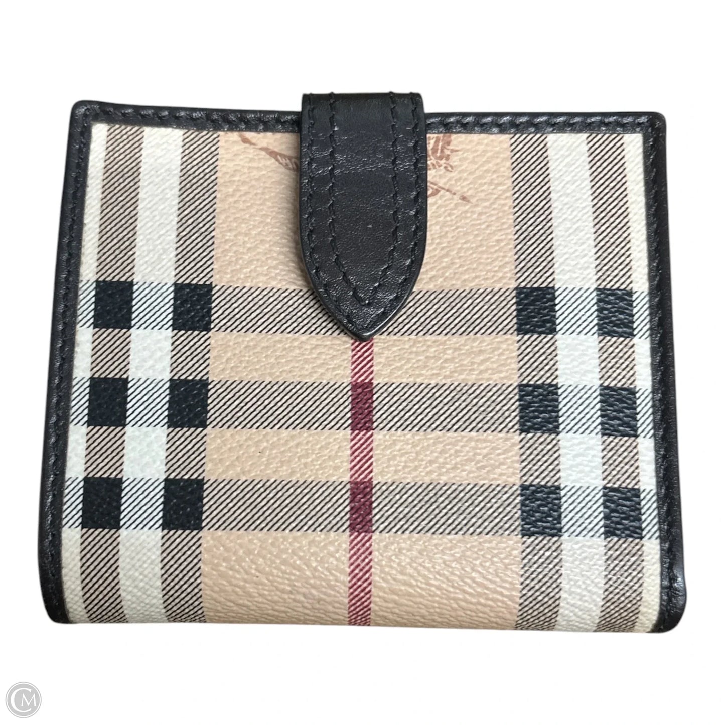 Wallet Luxury Designer By Burberry, Size: Medium