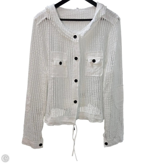 Jacket Other By Clothes Mentor In White, Size: 3x