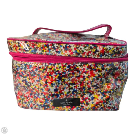 Makeup Bag Designer By Kate Spade, Size: Medium