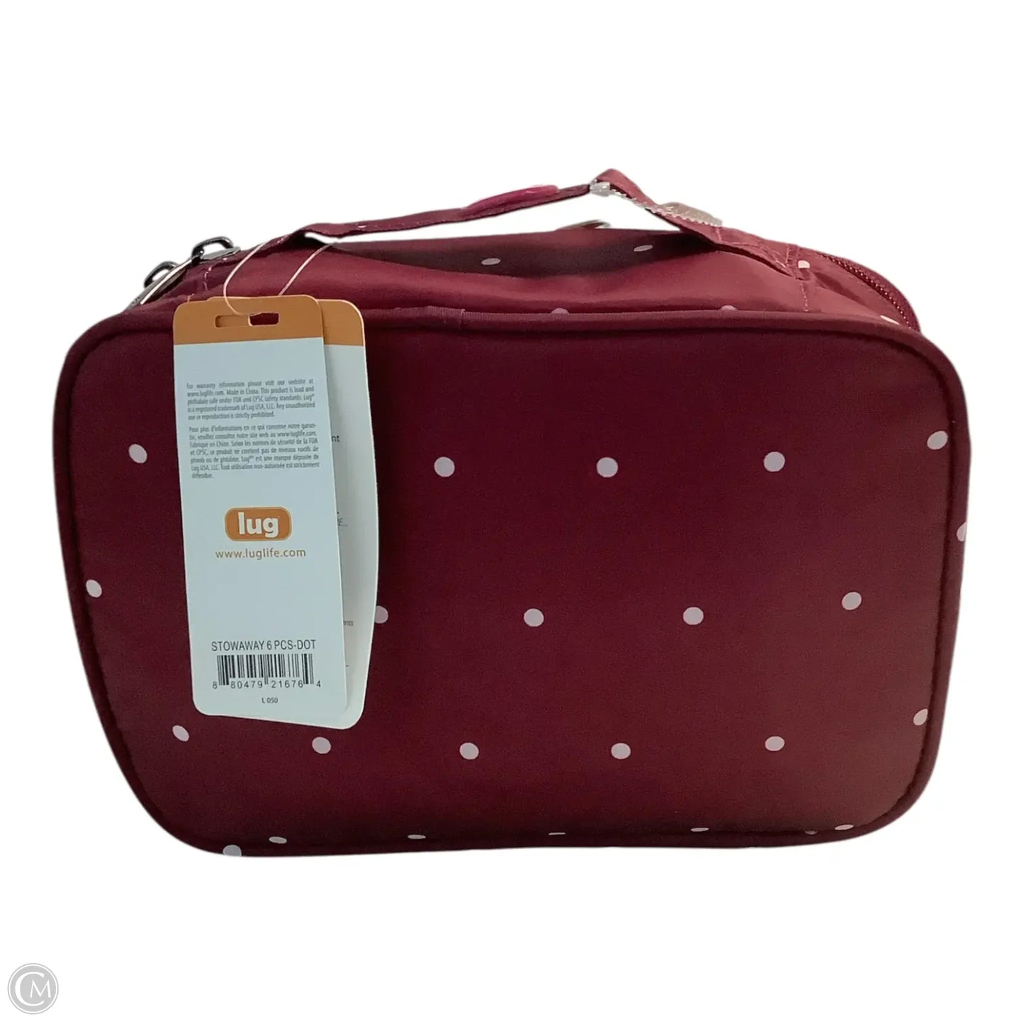 Makeup Bag By Lug, Size: Large