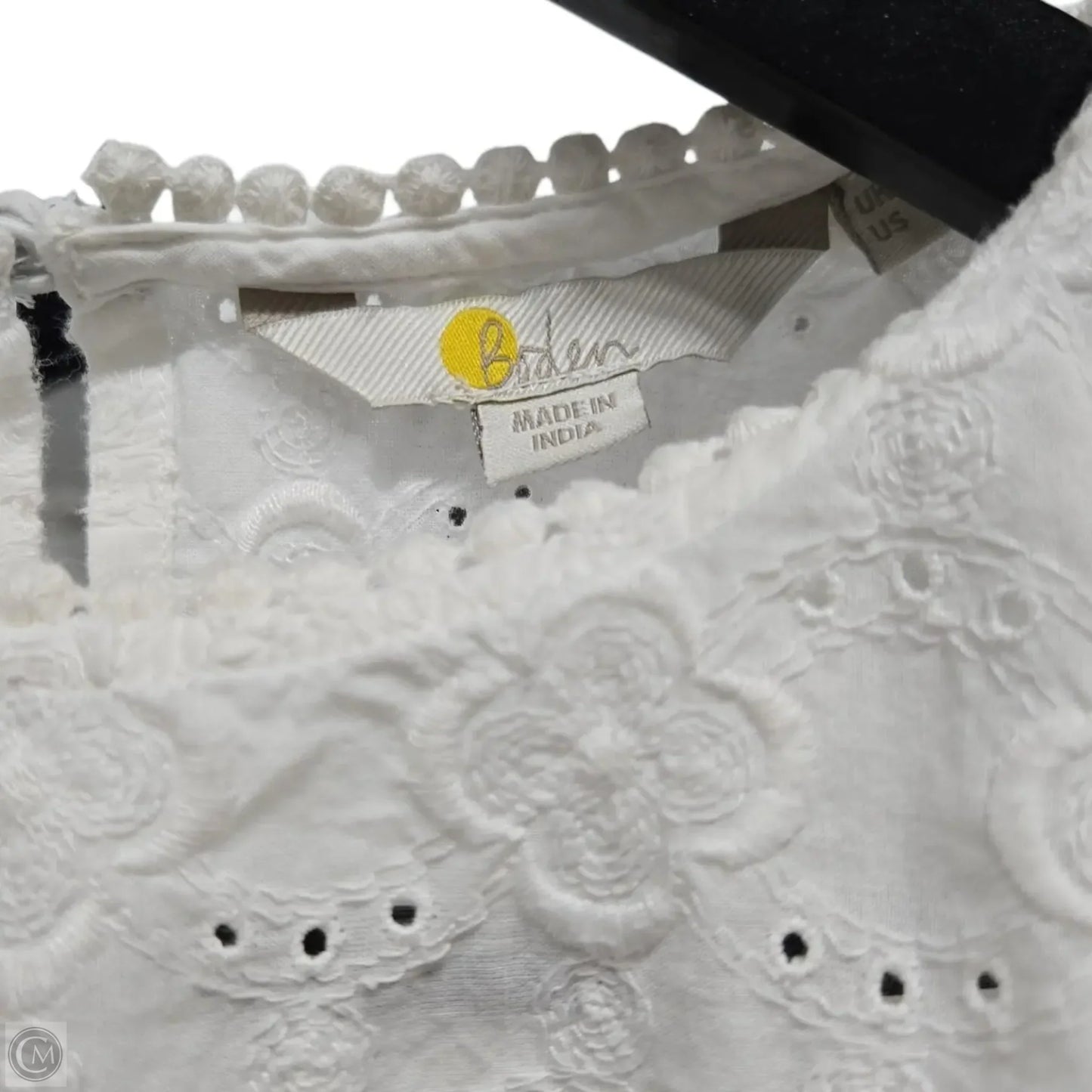 Top Short Sleeve Basic By Boden In White, Size: 6