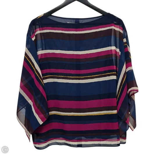 Top Short Sleeve Basic By Trina Turk In Striped Pattern, Size: M