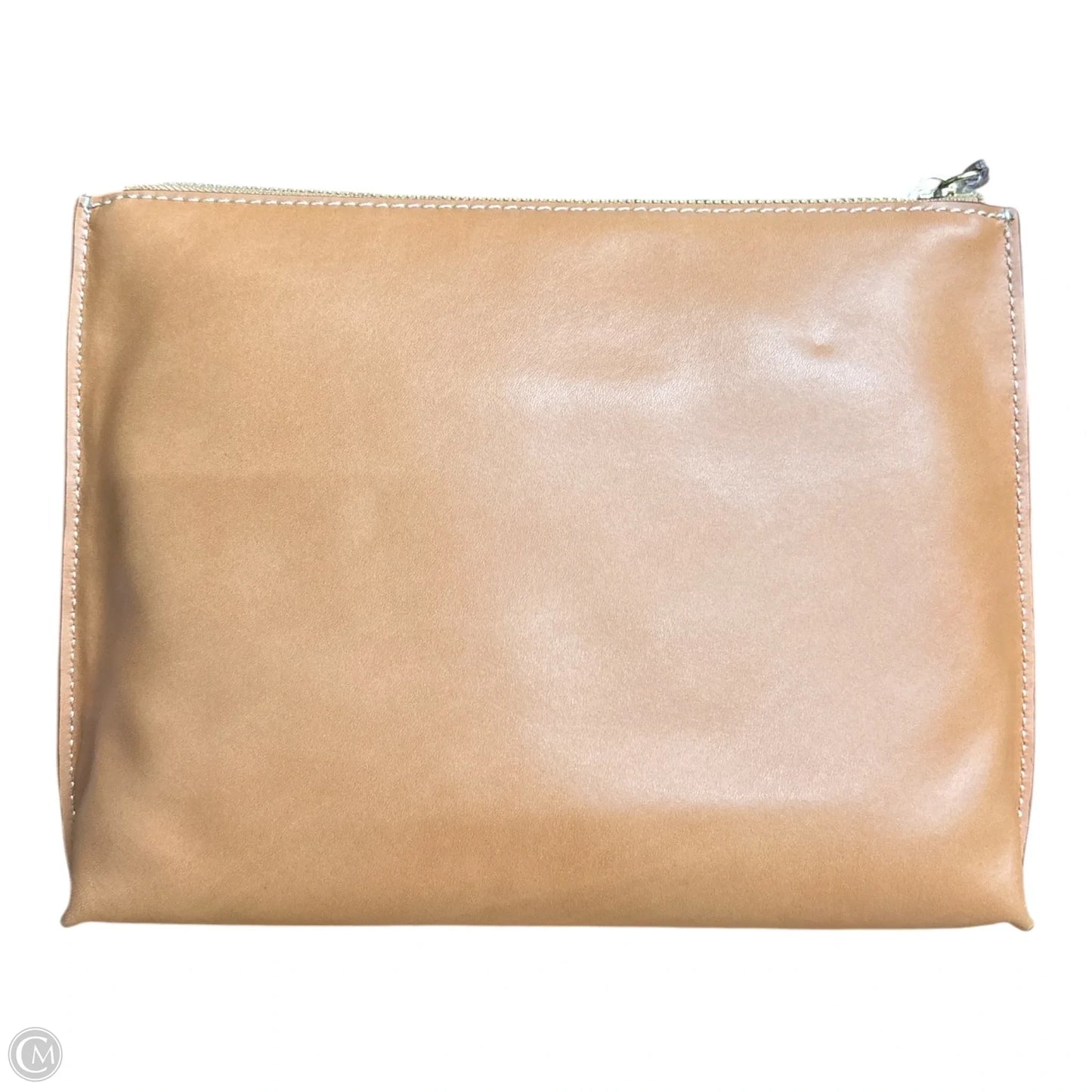 Clutch Leather By Gilli, Size: Medium