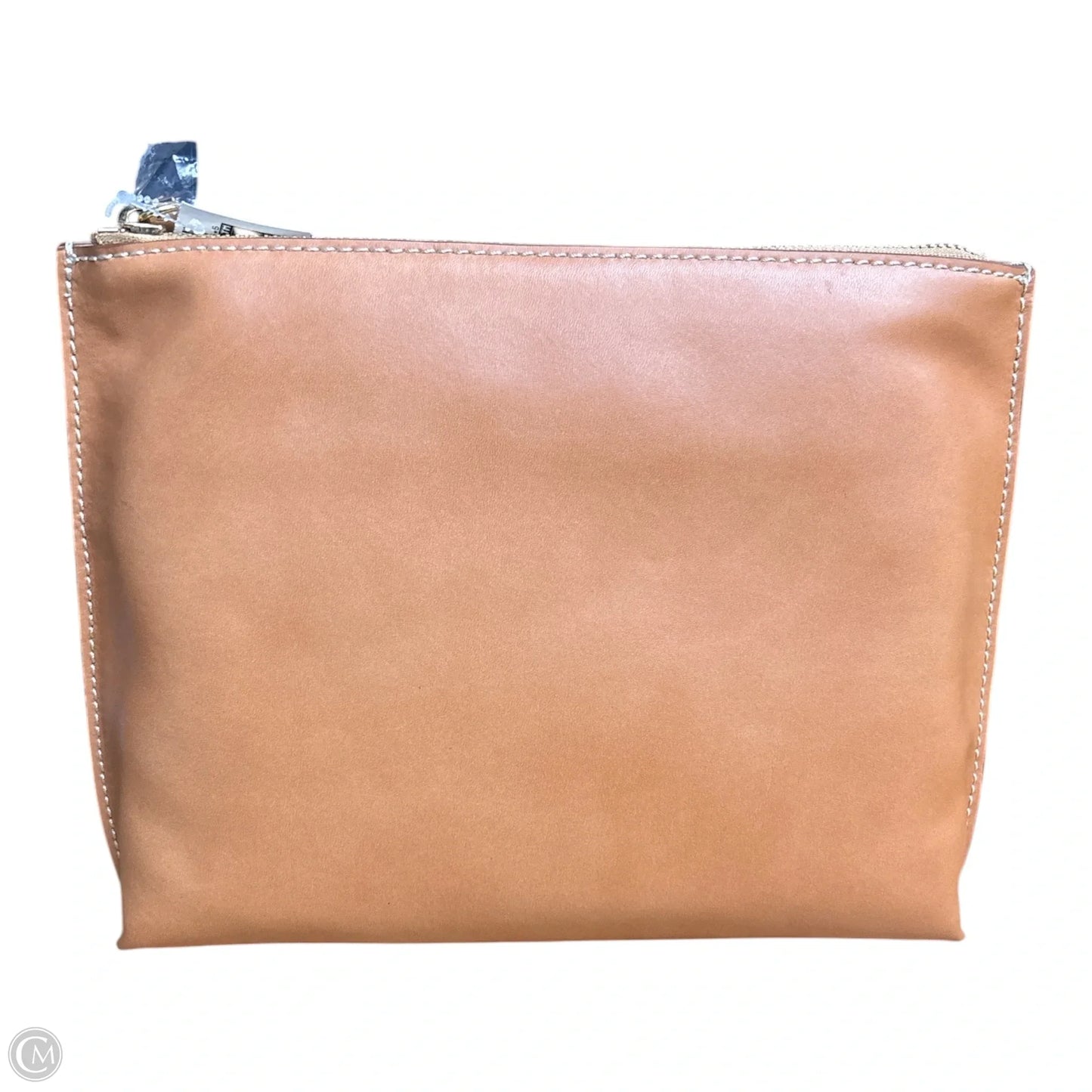 Clutch Leather By Gilli, Size: Medium