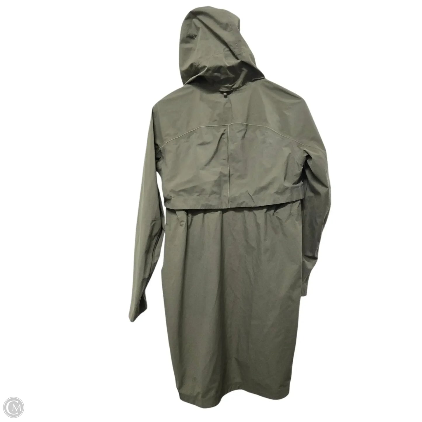 Coat Raincoat By Lululemon In Green, Size: 4
