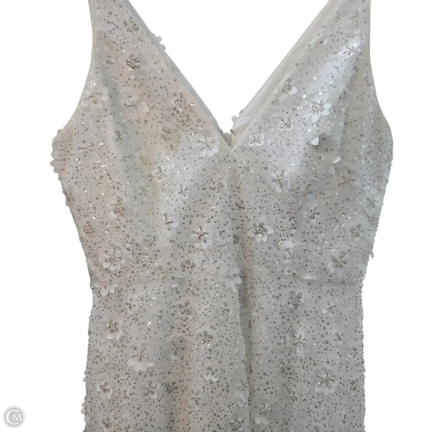 Dress Party Midi By Dress The Population In White, Size: Xxl