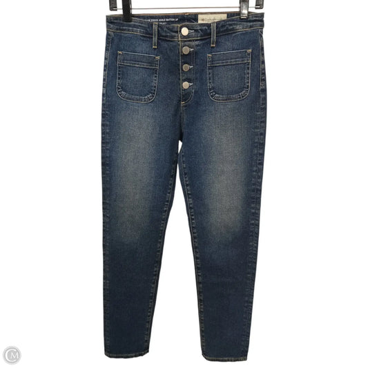 Jeans Skinny By Anthropologie In Blue, Size: 6