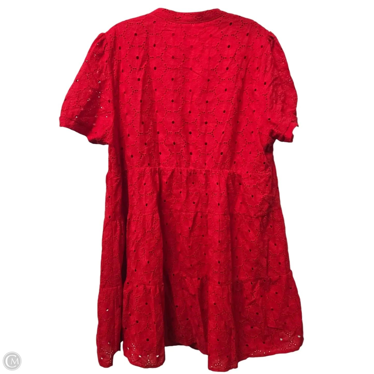 Dress Casual Midi By Clothes Mentor In Red, Size: Xxl