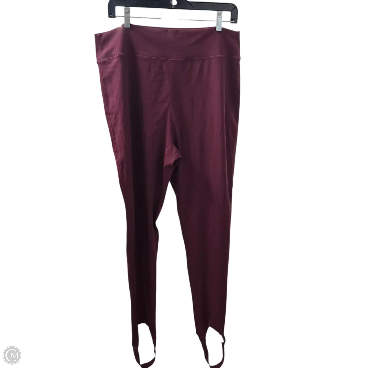 Pants Leggings By Akira In Maroon, Size: 1x