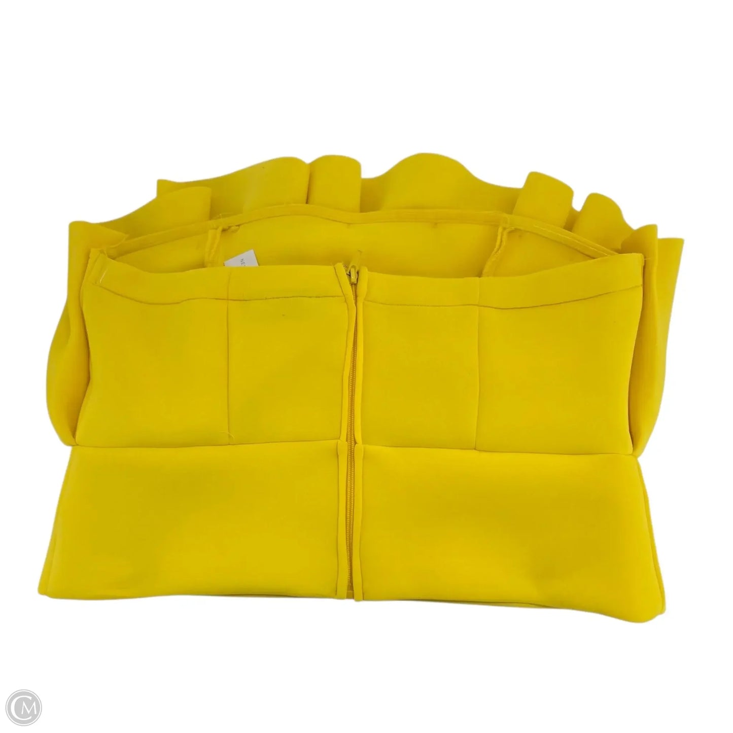 Top Sleeveless By New York And Co In Yellow, Size: Xl