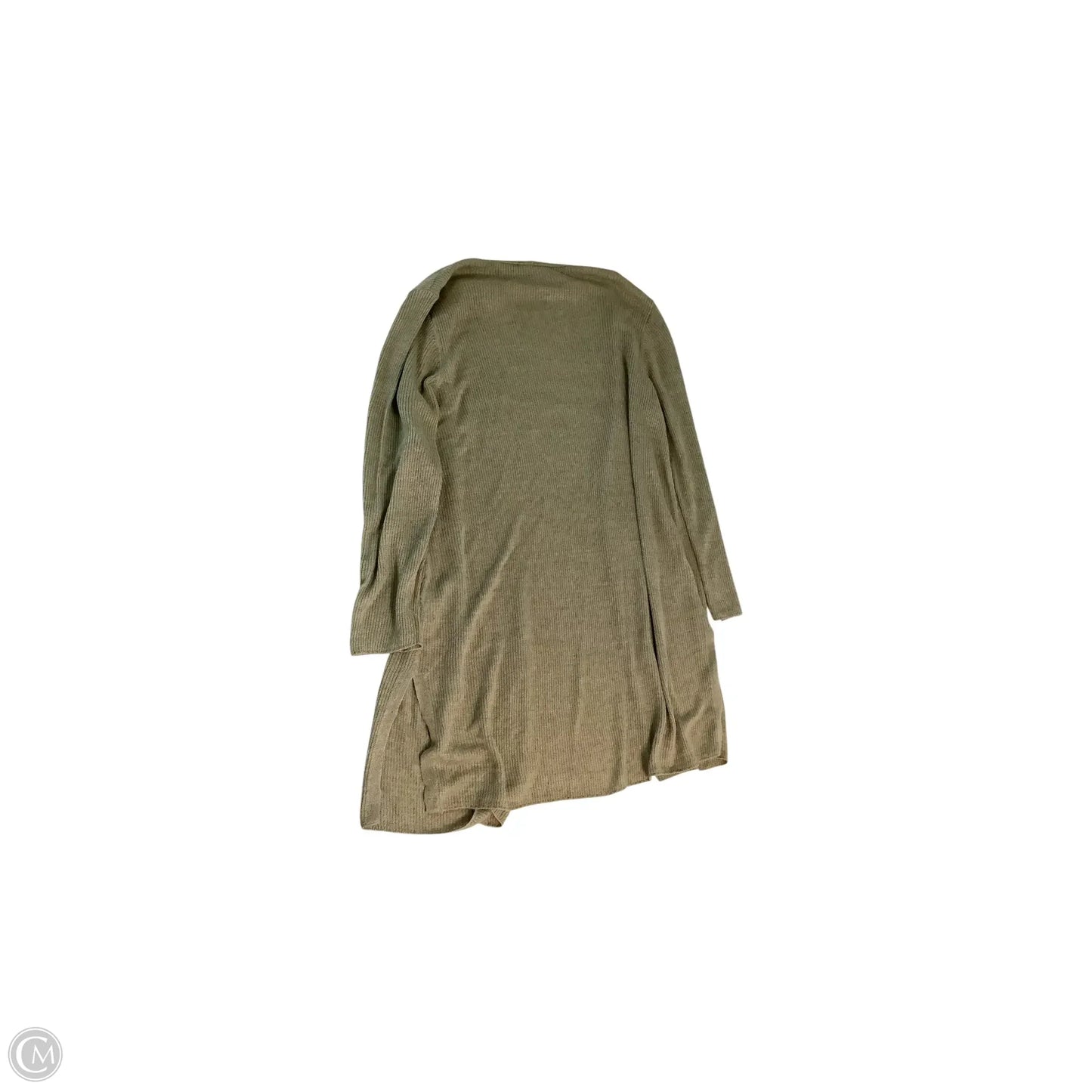 Cardigan By Eileen Fisher In Taupe, Size: L