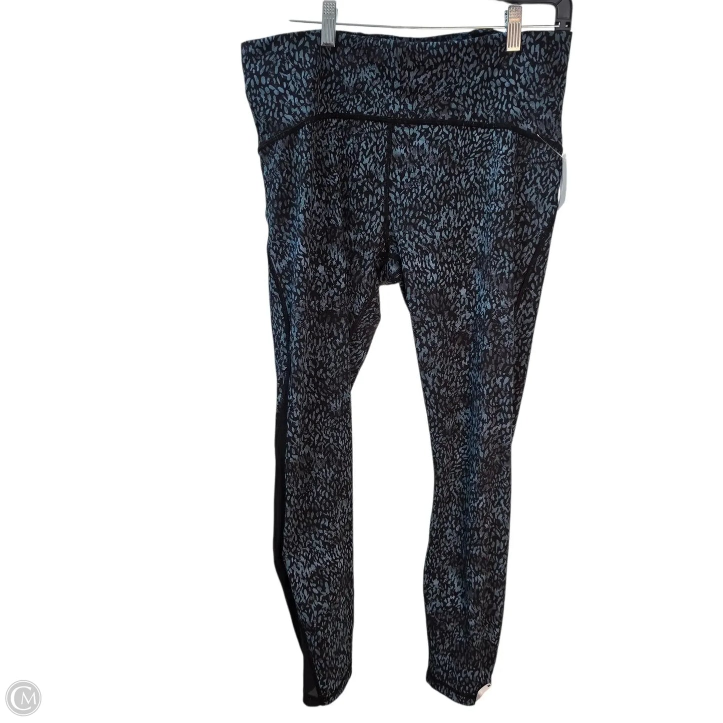 Athletic Leggings By Lululemon In Blue, Size: 12