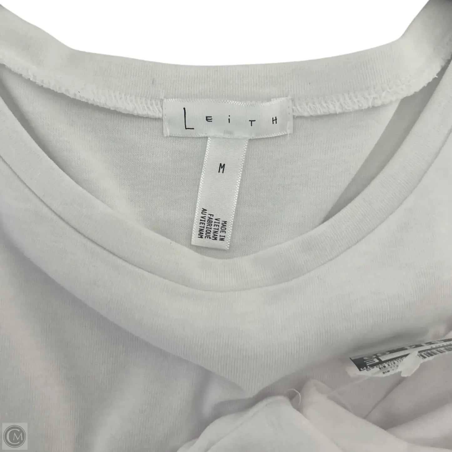 Dress Casual Midi By Leith In White, Size: M