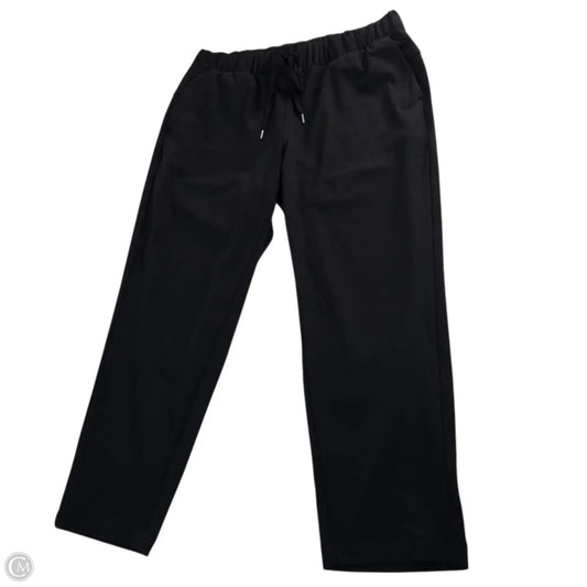 Pants Lounge By Talbots In Black, Size: 1x
