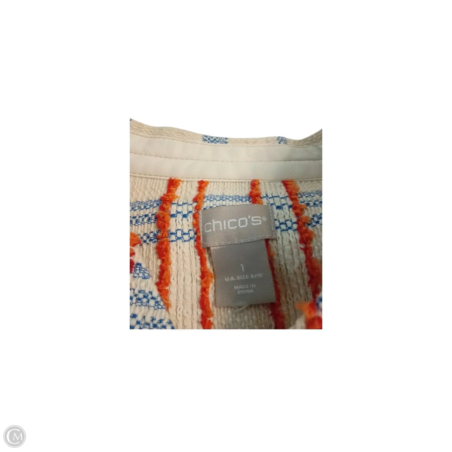 Jacket Other By Chicos In Orange, Size: M