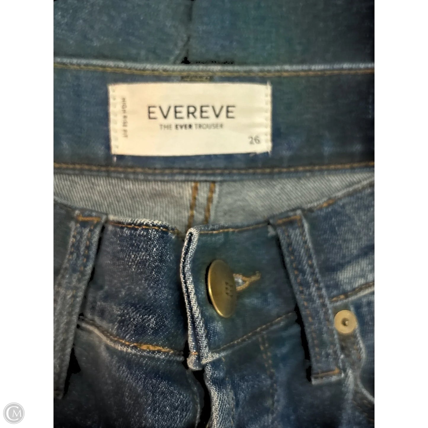 Jeans Wide Leg By Evereve In Blue, Size: 2