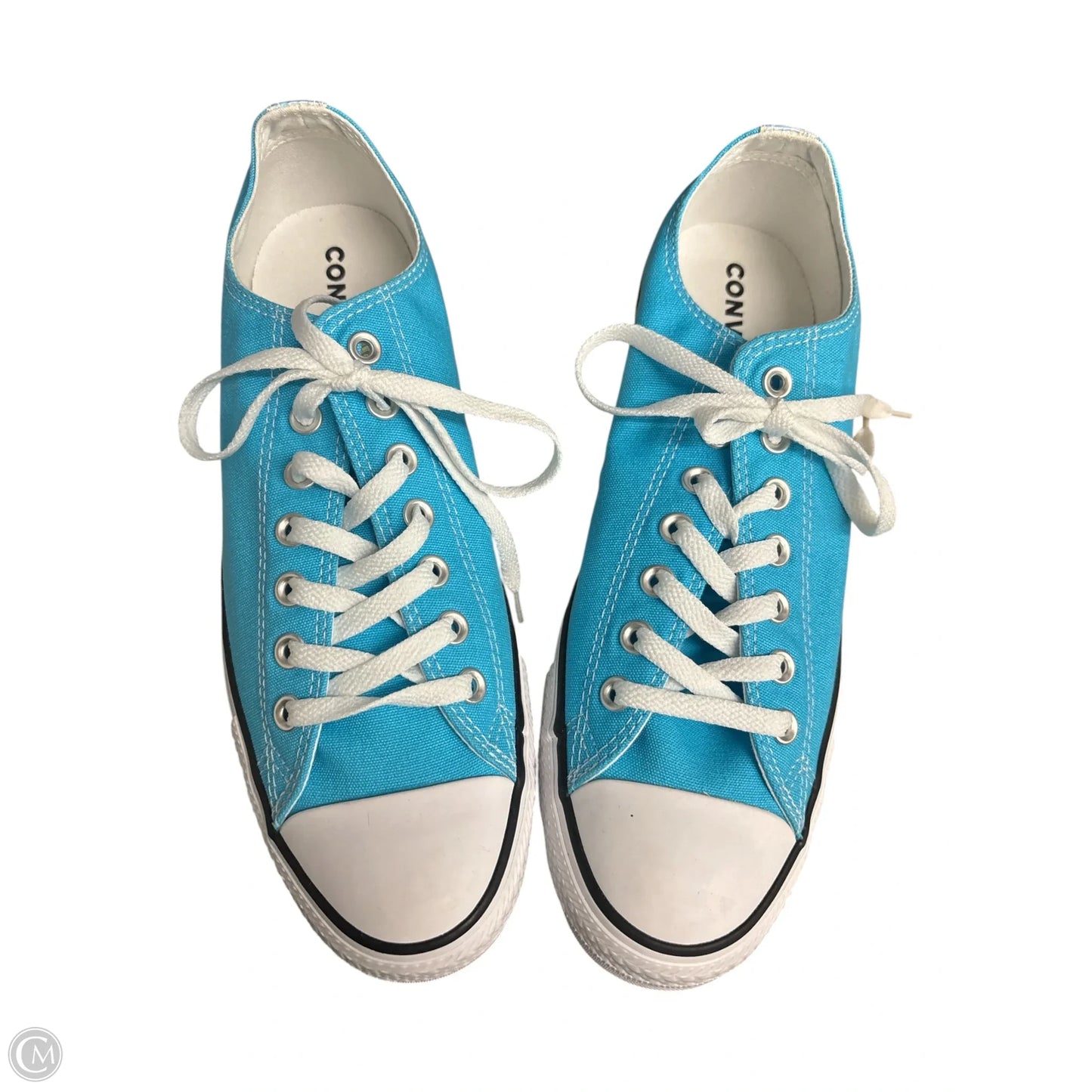 Shoes Sneakers By Converse In Aqua, Size: 12