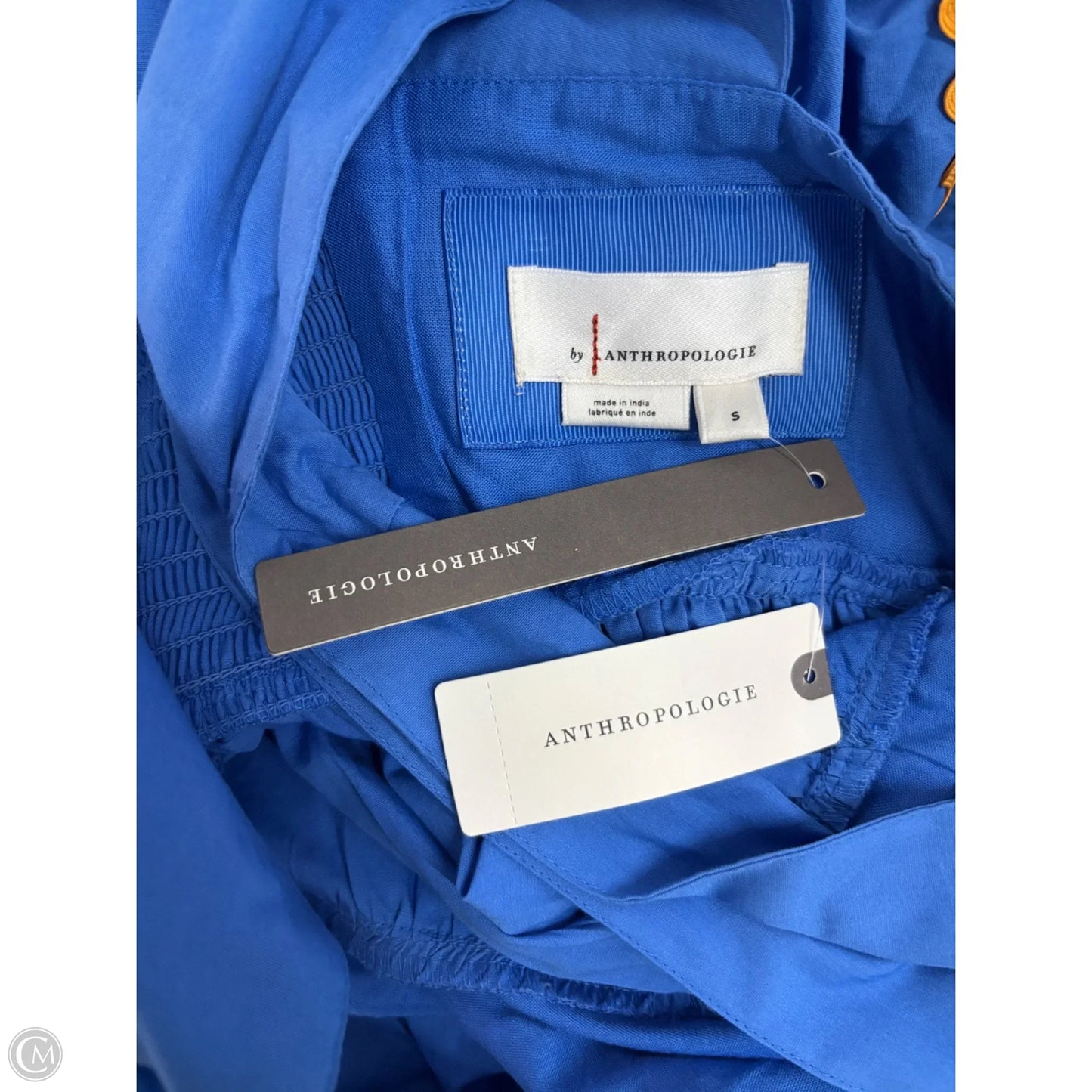 Dress Casual Maxi By Anthropologie In Blue, Size: S