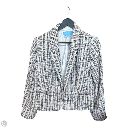 Blazer By Draper James In Brown & White, Size: Xl