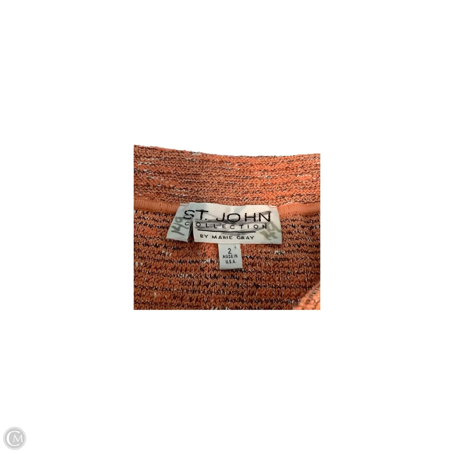 Skirt Luxury Designer By St John Collection In Orange, Size: 2