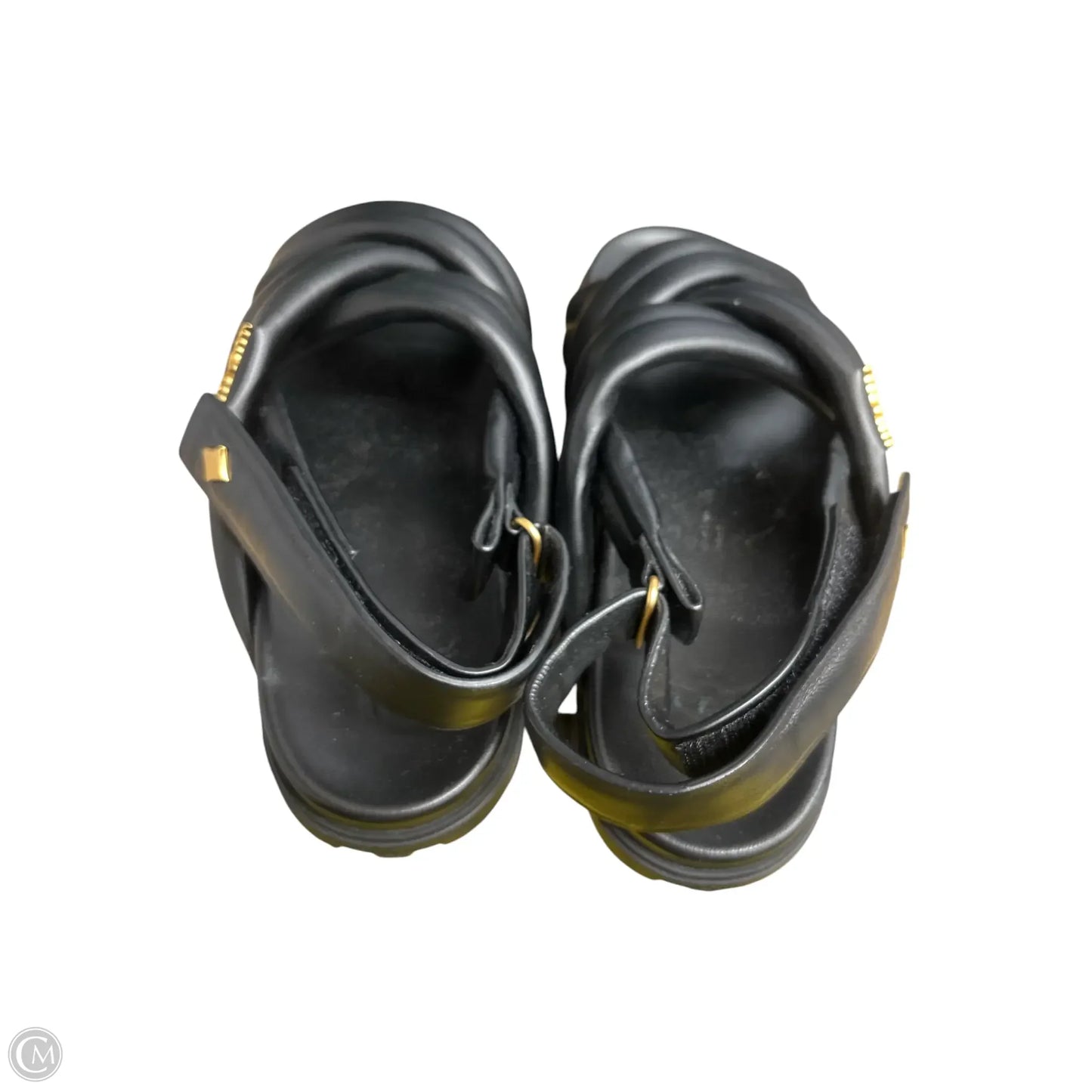 Sandals Luxury Designer By Mcm In Black
