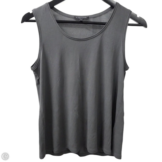 Top Sleeveless Basic By Eileen Fisher In Grey, Size: Sp