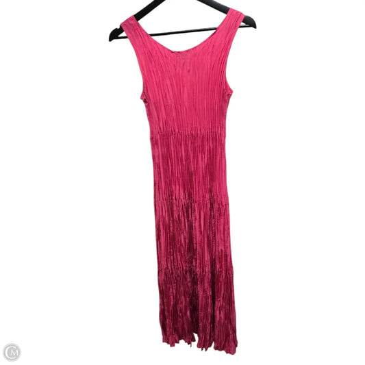 Dress Casual Midi By Eileen Fisher In Pink, Size: Sp