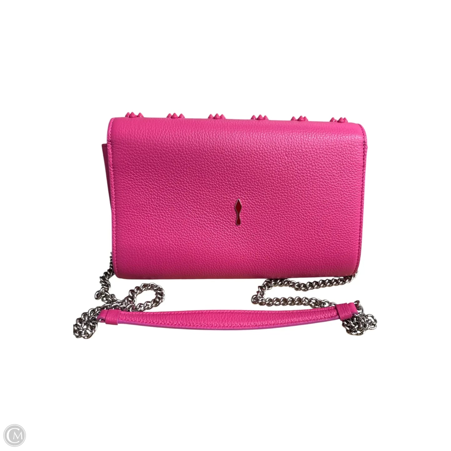 Handbag Luxury Designer By Christian Louboutin, Size: Medium