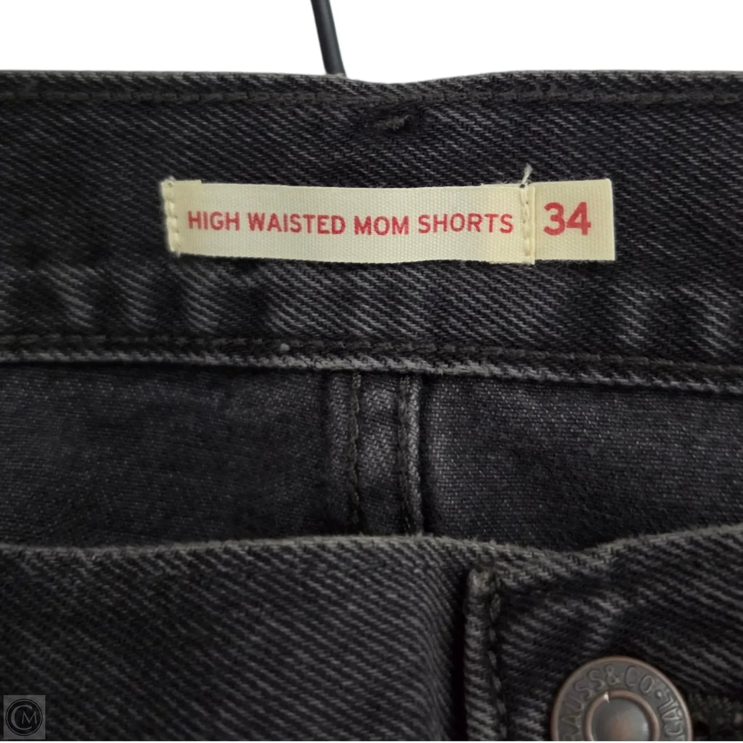 Shorts By Levis In Black, Size: 18