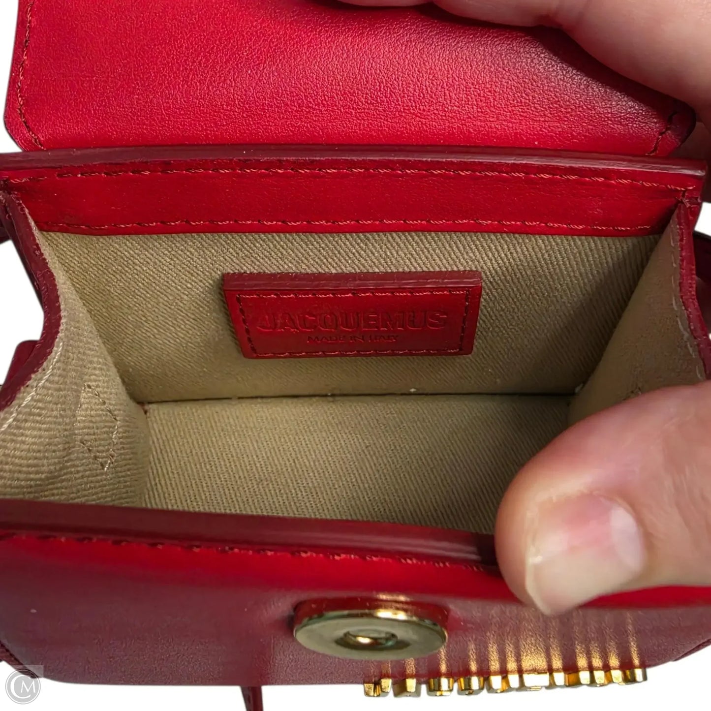 Handbag Luxury Designer By Jacquemus, Size: Small