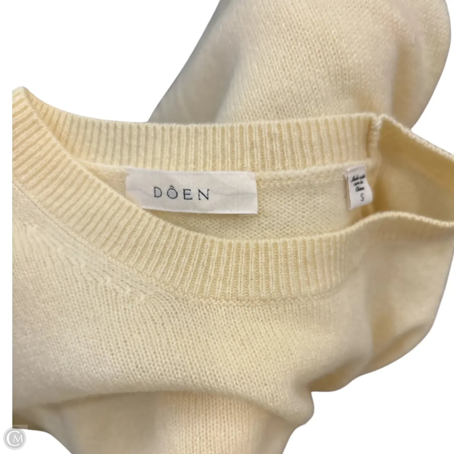 Sweater Cashmere By Cma In Yellow, Size: S