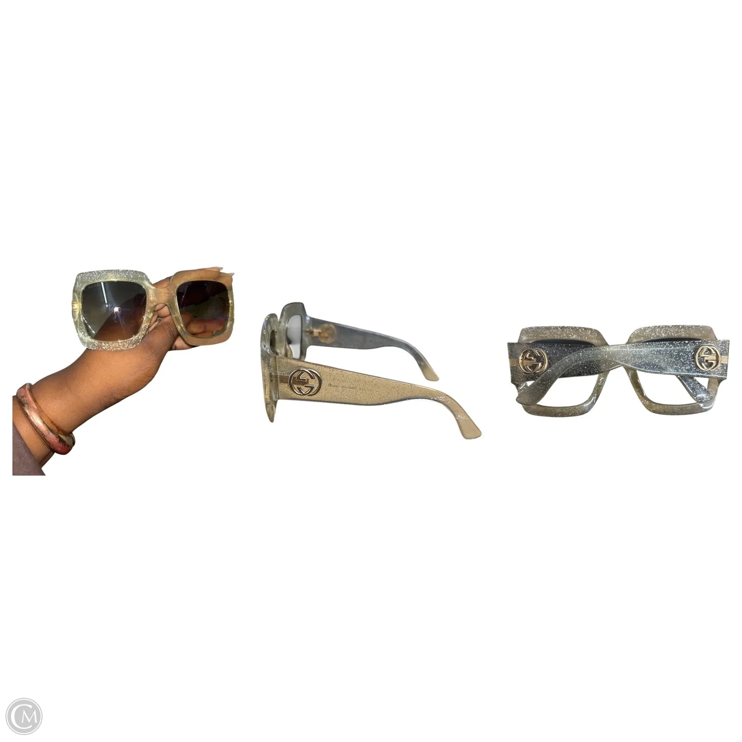 Sunglasses Luxury Designer By Gucci, Size:
