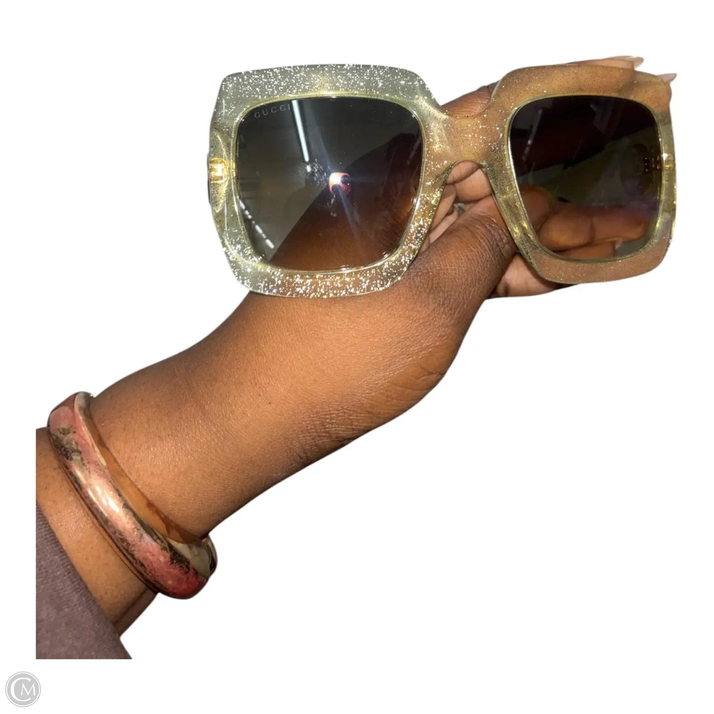 Sunglasses Luxury Designer By Gucci, Size: