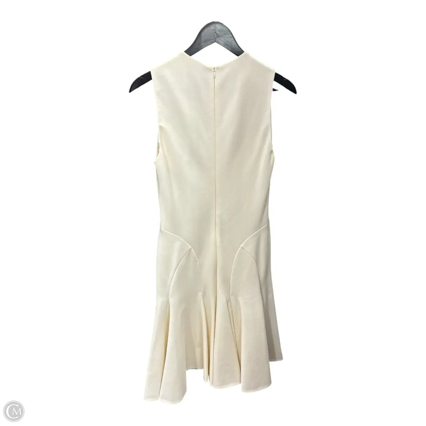 Dress Casual Midi By Ralph Lauren Collection In Cream, Size: 10