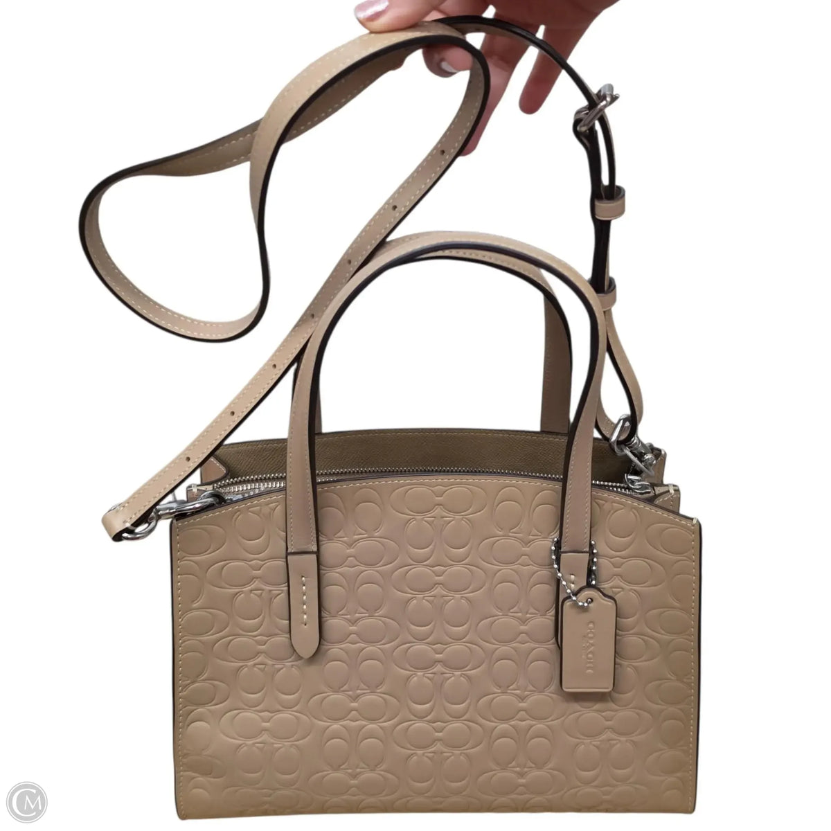 Handbag Designer By Coach, Size: Medium
