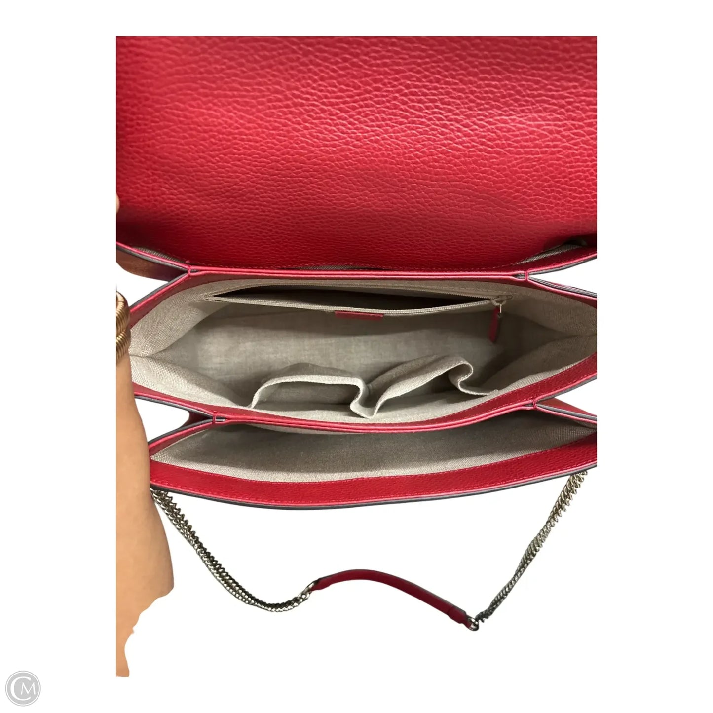 Handbag Luxury Designer By Gucci, Size: Large