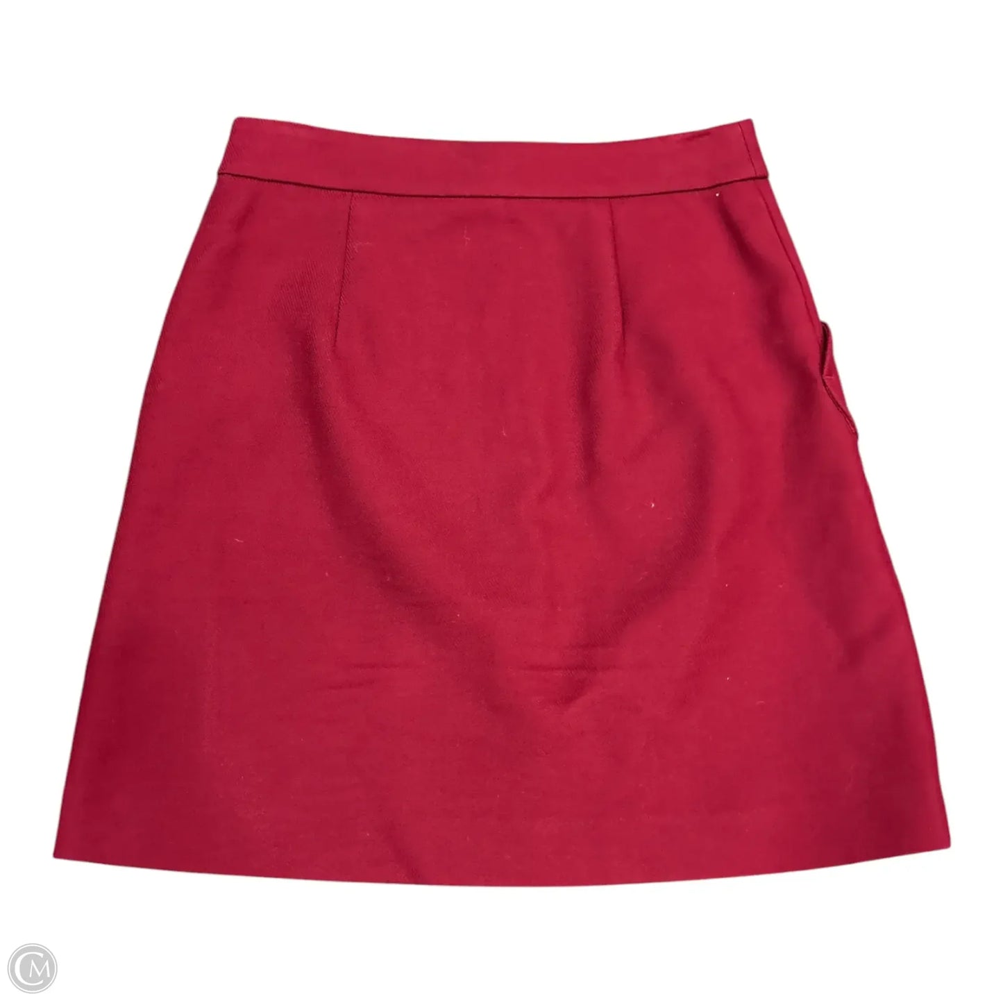 Skirt Designer By Kate Spade In Maroon, Size: 0