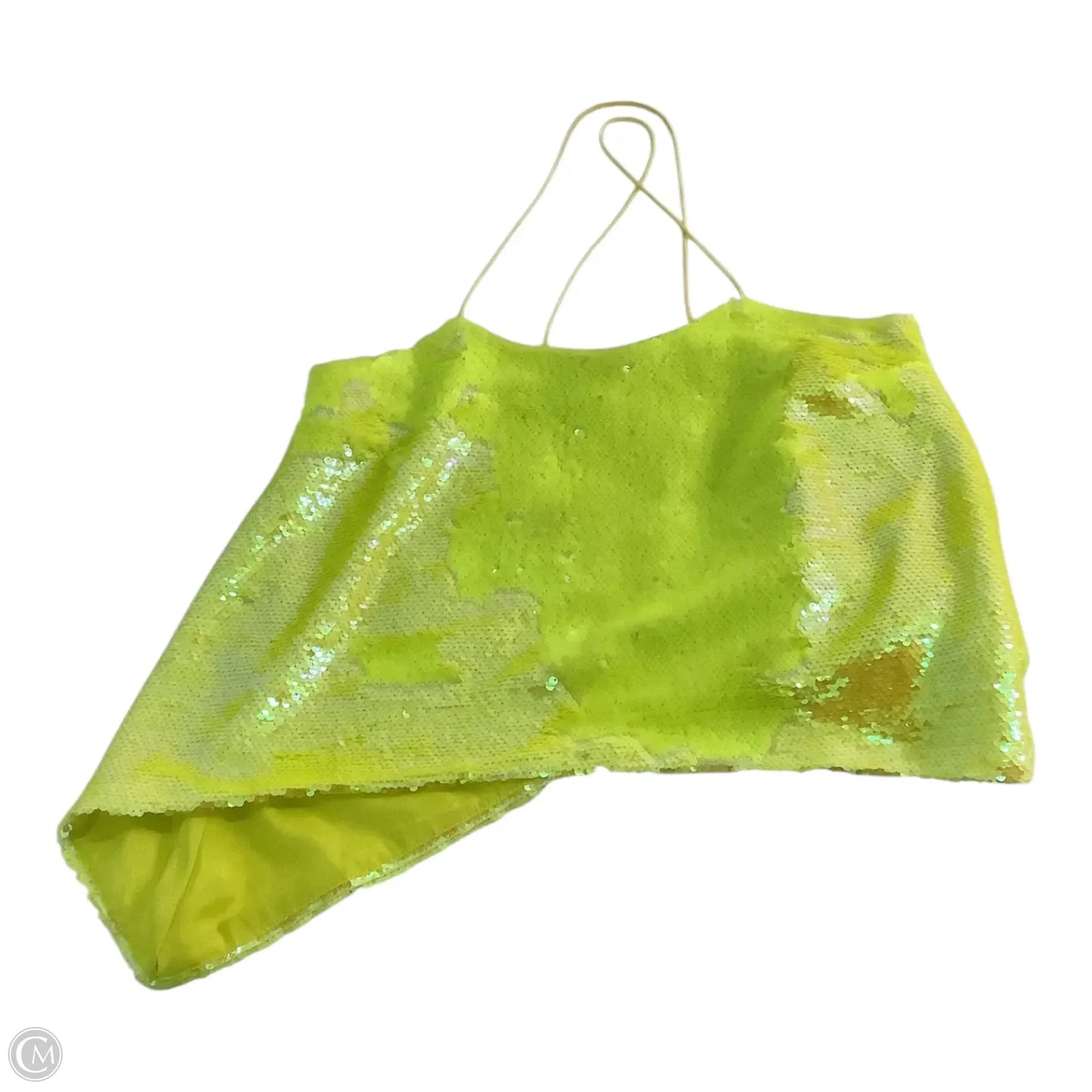 Top Sleeveless Basic By Endless Rose In Yellow, Size: Xs