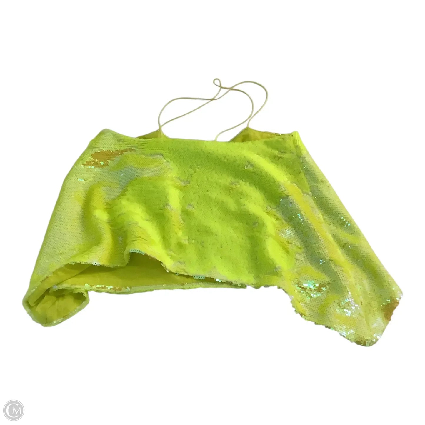 Top Sleeveless Basic By Endless Rose In Yellow, Size: Xs