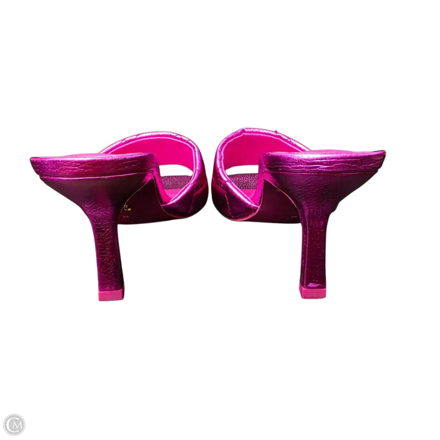 Sandals Heels Kitten By Kurt Geiger London In Pink, Size: 7.5